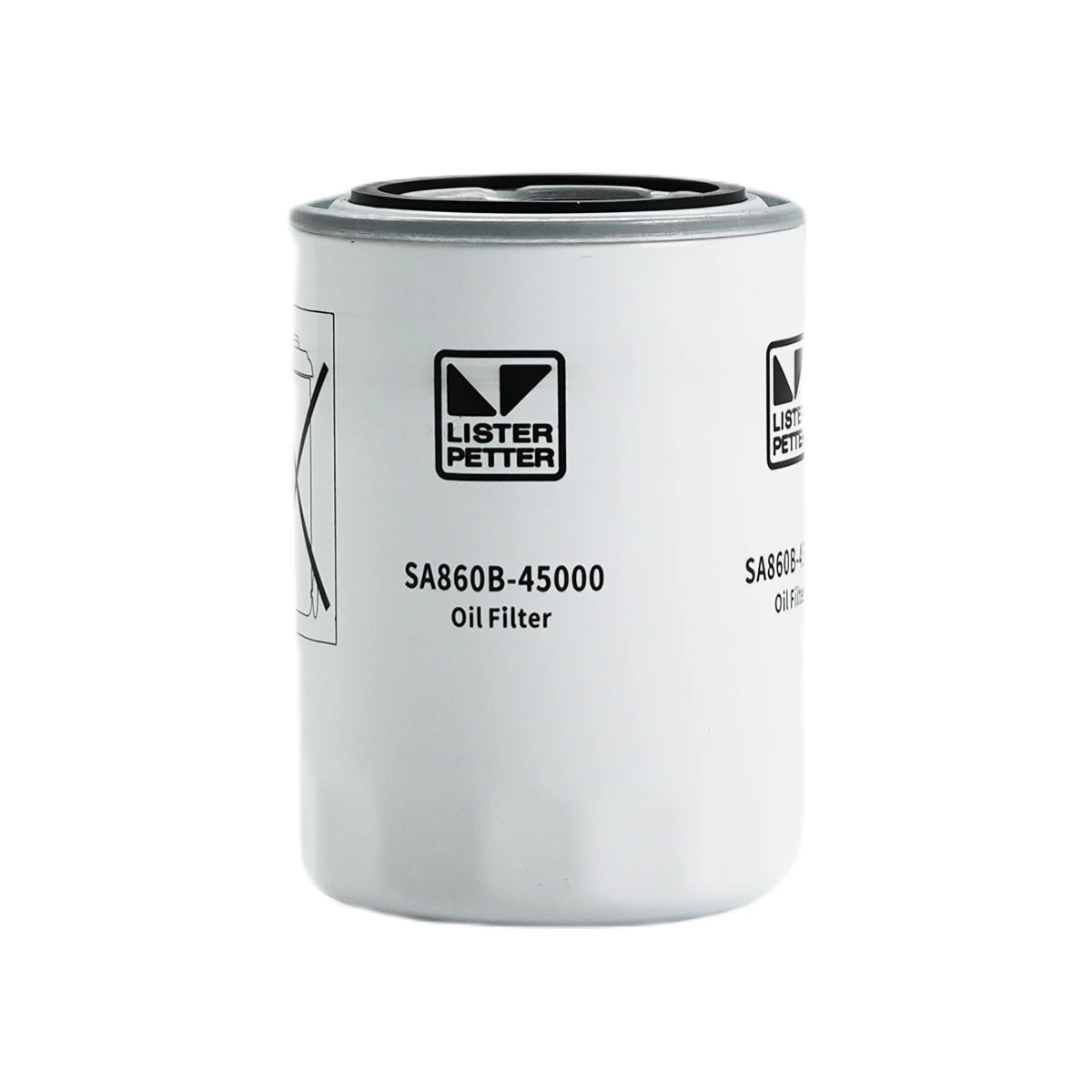Filtro de aceite lubricante original Lister Petter SA860B-45000 - Piezas de mantenimiento