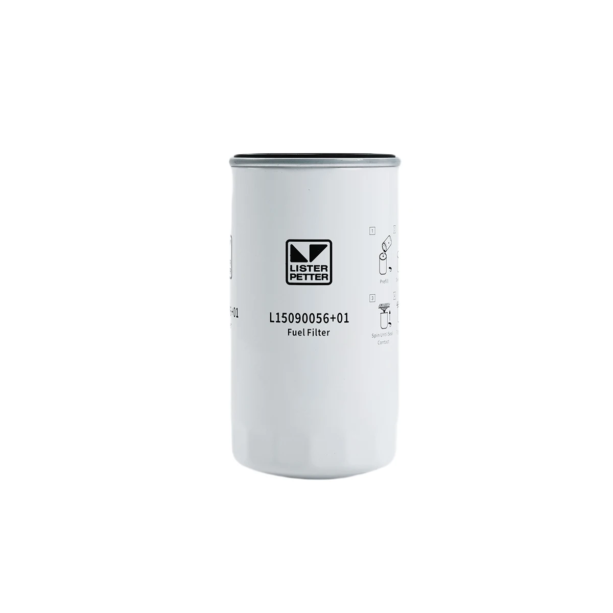Filtro de combustible diésel Lister Petter L15090056+01 compatible con LP613EG4