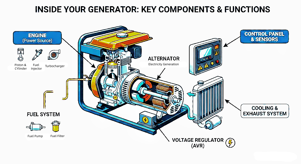Key Components Inside Your Generator