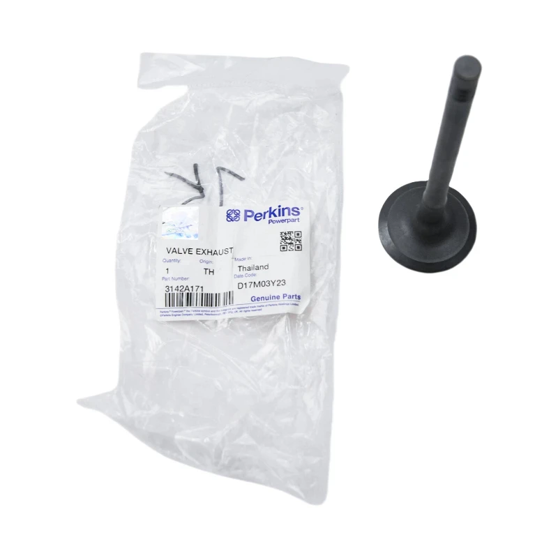 Válvula de escape Perkins 3142A171 para 1103D-33T, 1103D-33TA, 1106A-70TAG3