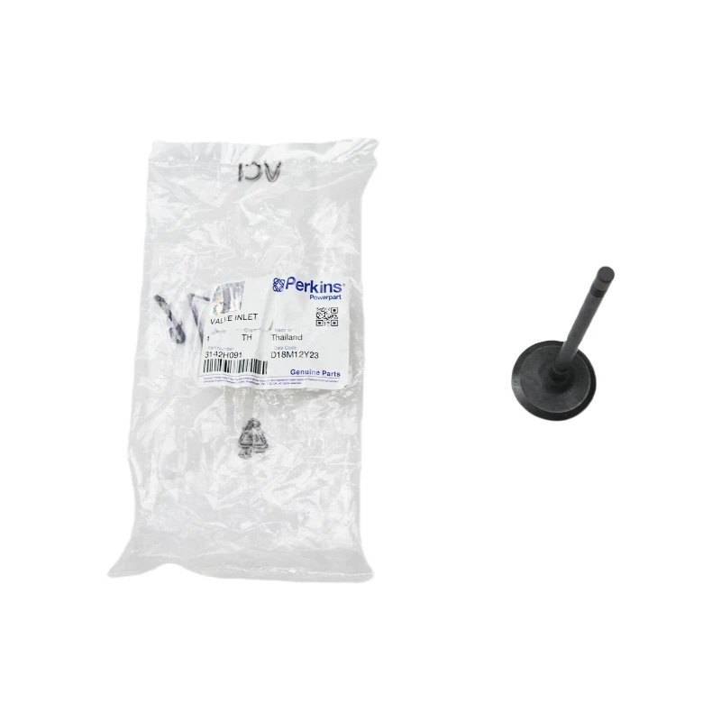 Válvula de admisión Perkins 3142H091 para motor Perkins 1104D-E44T, 1106D-E66TA