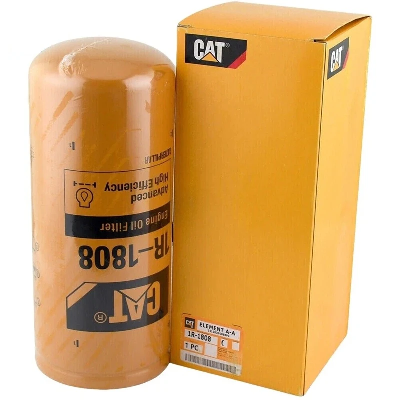 Filtro de aceite Caterpillar 1R1808 compatible con Caterpillar 3306B, C-12