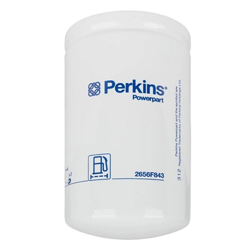 Filtro de combustible Perkins 2656F843 compatible con Perkins 1104D-E44T