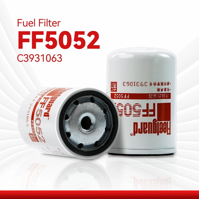 Filtro de combustible Fleetguard FF5052 compatible con Cummins B4.5, 4B3.9-G