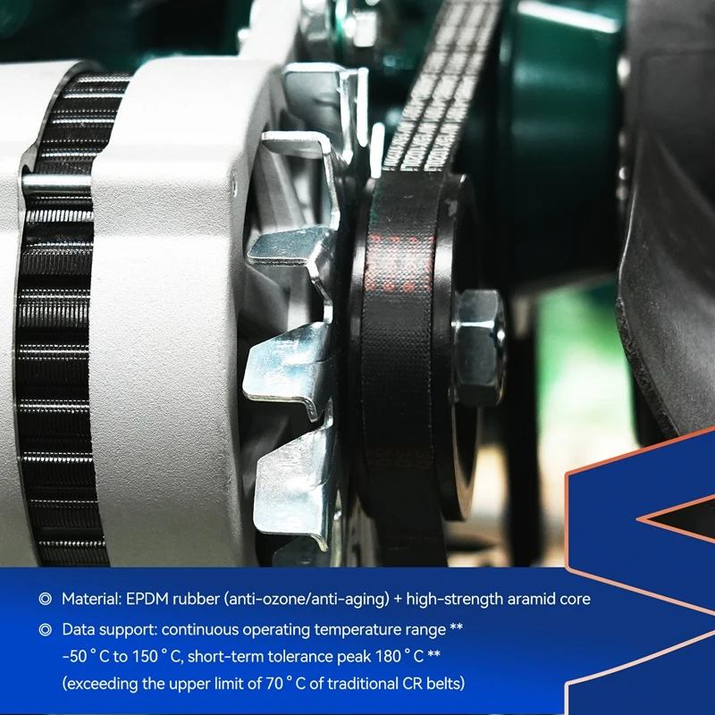 3288790 Correa acanalada en V Cummins compatible con Cummins 4B3.9-G1