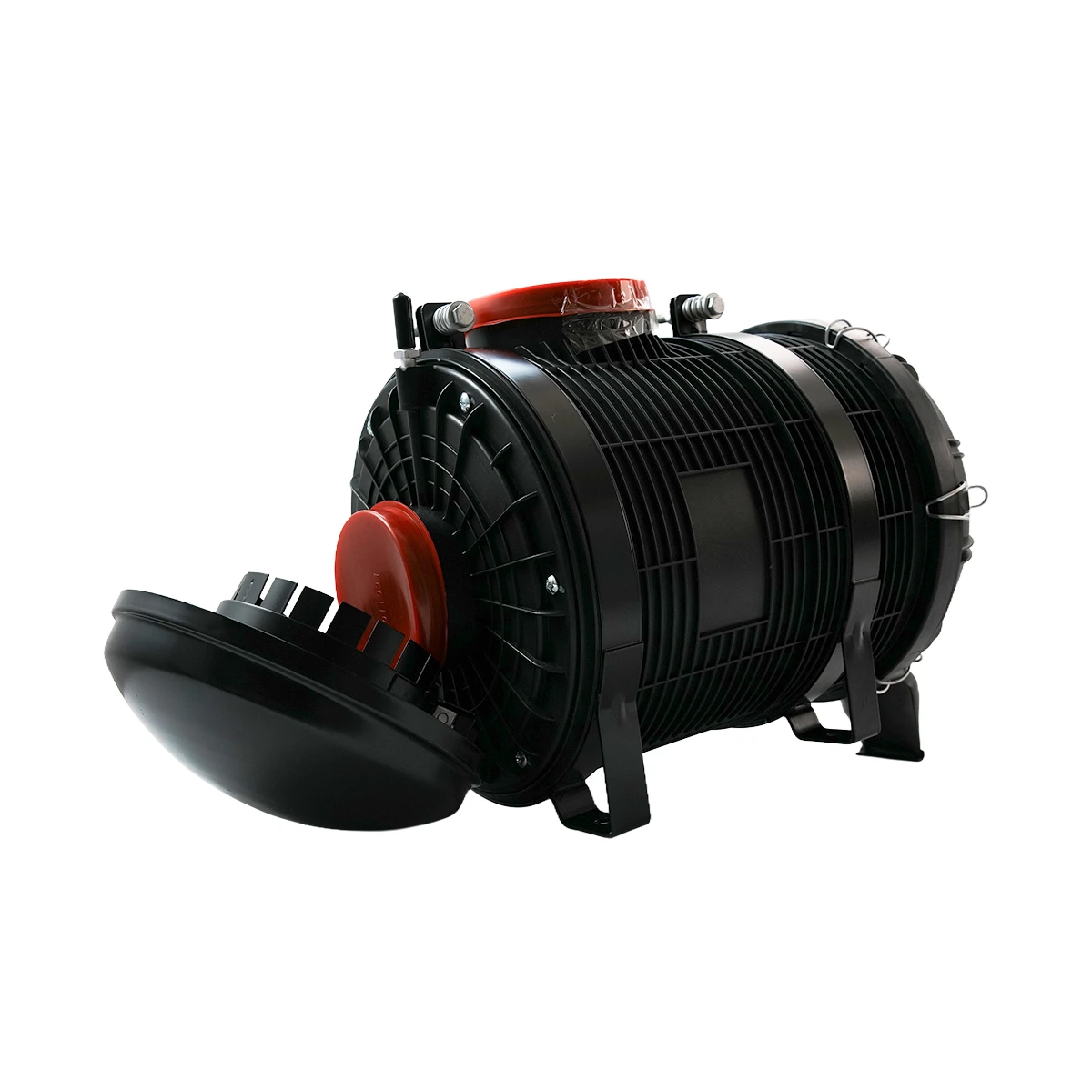 Conjunto de filtro de aire Lister Petter LP00014878 compatible con los motores LP665G1, LP665G2 y LP665G3.