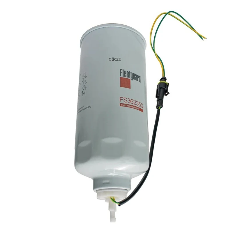 Separador de agua y combustible Fleetguard FS36235S para Yuchai YC6G240-30