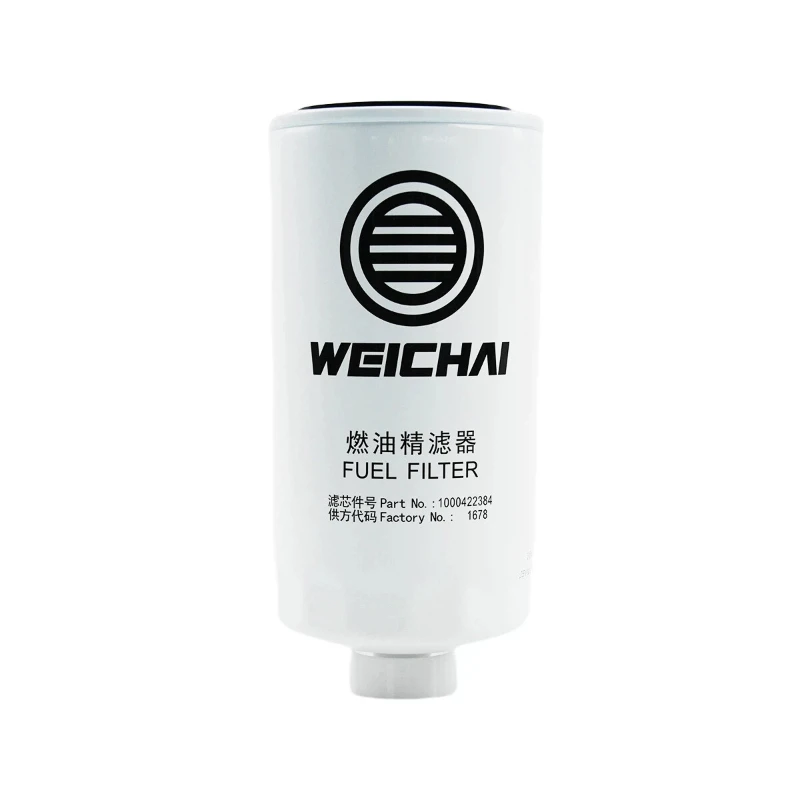 1000422384 Elemento de filtro de combustible Weichai para Weichai WP13D385E20