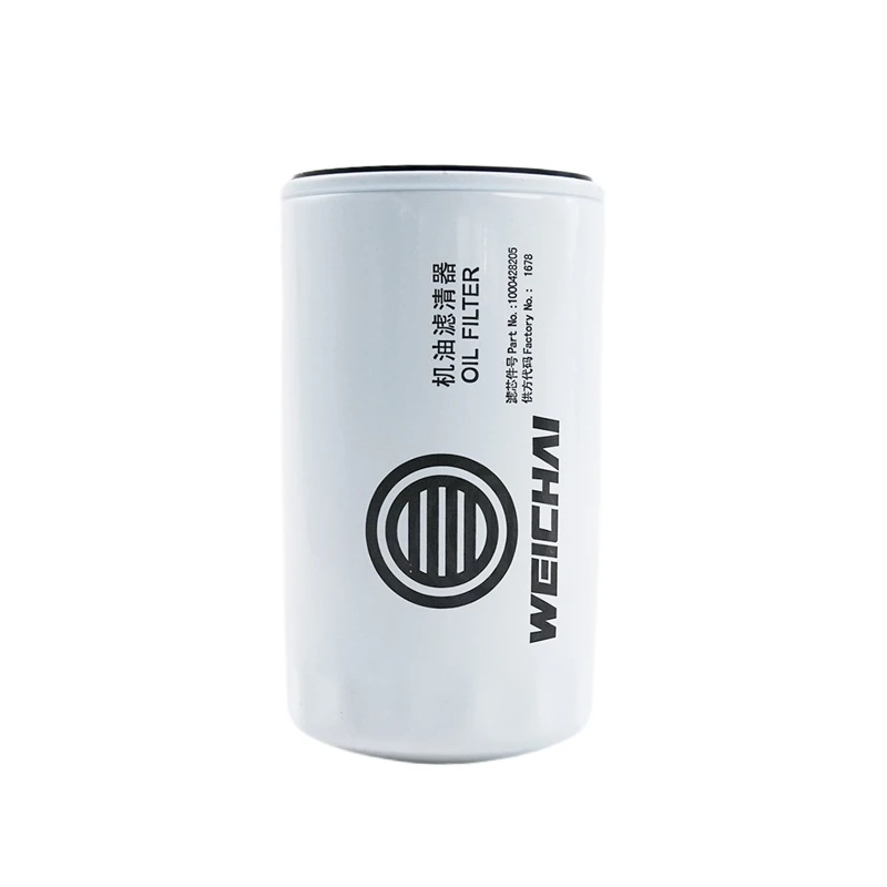 1000428205 Filtros de aceite originales WeiChai para Weichai WP10/WP12/WP13