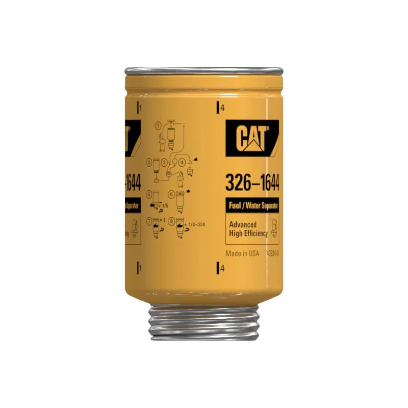 326-1644 Separador de agua y combustible Caterpillar para Caterpillar C13, 3406B