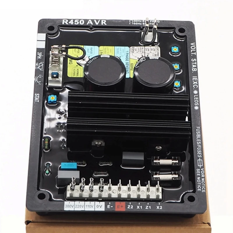 Regulador automático de voltaje Leory Somer R450 para alternadores de la serie LSA
