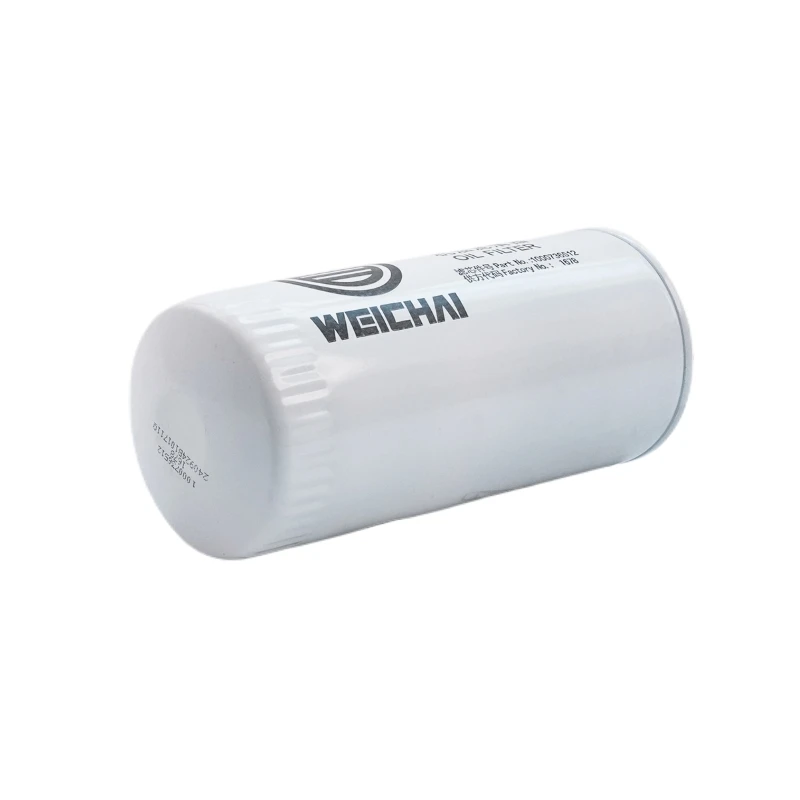 Filtros de aceite originales Weichai 1000736512 para motores WP6D158E201