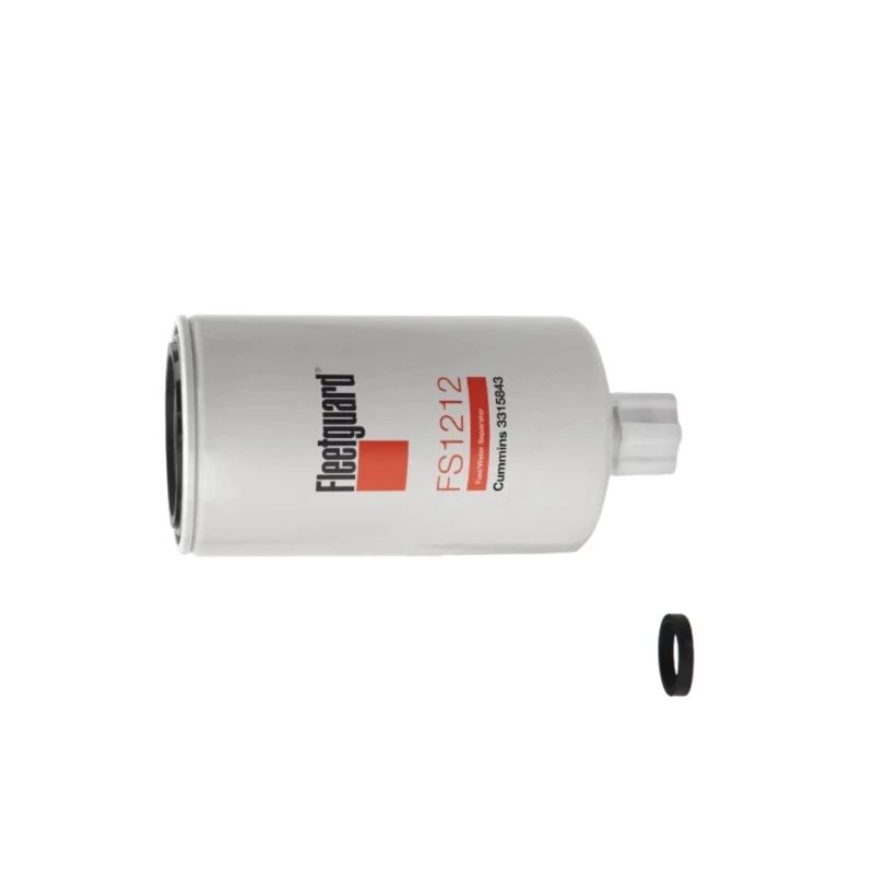 Separador de agua y combustible Fleetguard FS1212 para motores Cummins NTA855-G2 y NT855-G6.