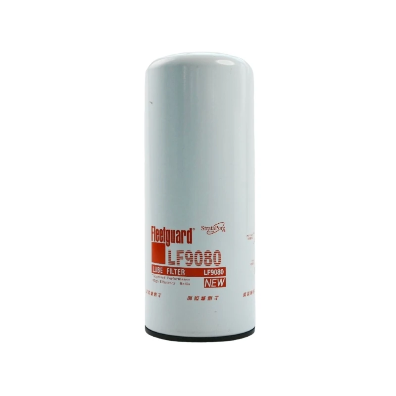 Filtros de aceite Fleetguard originales LF9080 para Cummins QSG12-G4, QSZ13-G5