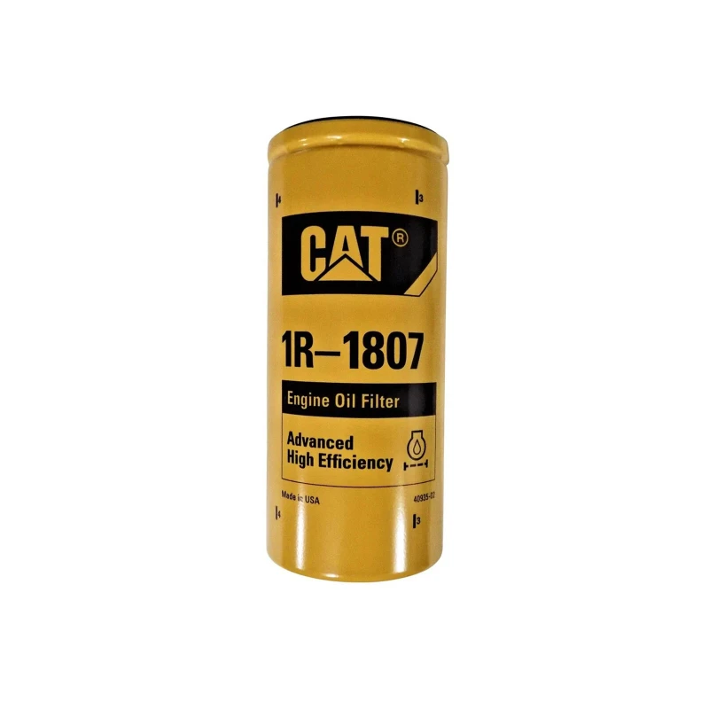 Filtro de aceite Caterpillar 1R1807 compatible con Caterpillar C7, 3126B