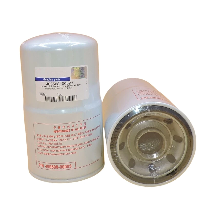 65.05510-5022B 400508-00093 Filtro de aceite Doosan para motor Doosan