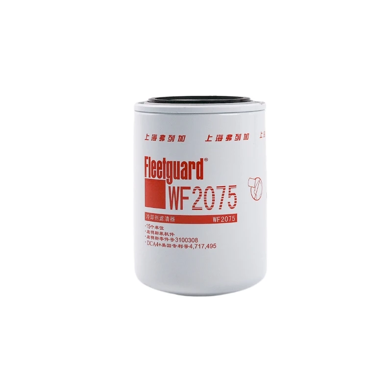 Filtros de refrigerante Fleetguard WF2075 para Cummins KTA38-G4, QST30, QSK45