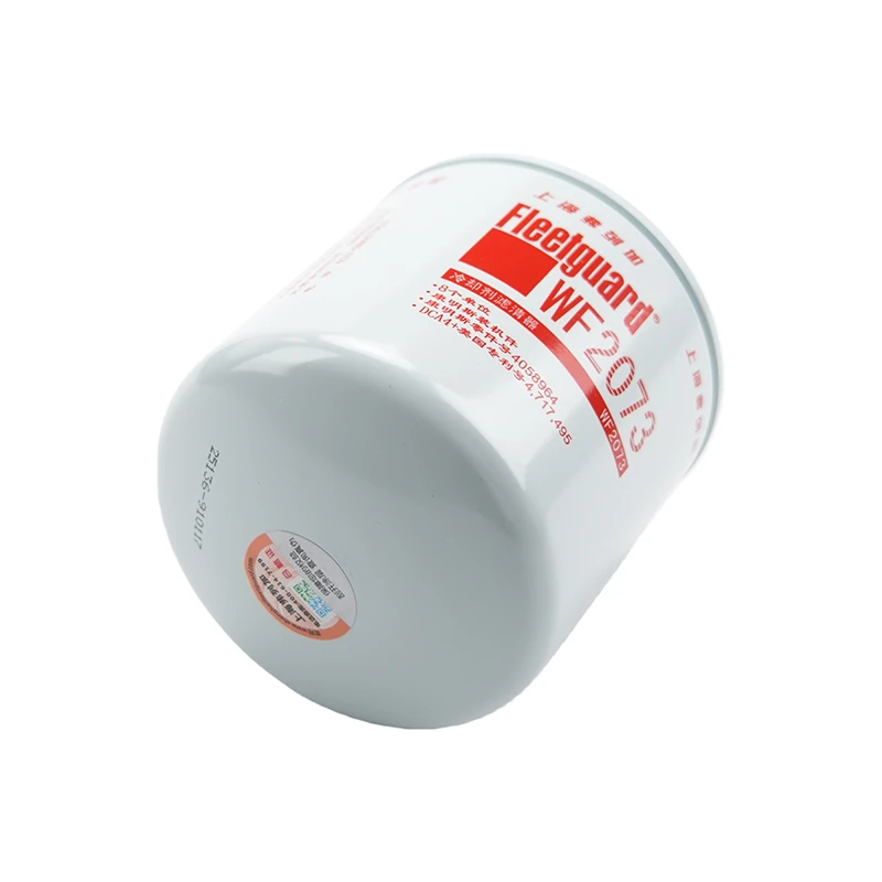 Filtros de refrigerante Fleetguard WF2073 para motores Cummins serie KTA50