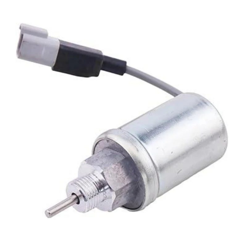 Solenoide de parada de combustible T401132 Perkins para motores Perkins 403A-15, 403D-11, 403D-15, 404A-22, 404D-22 y 404F-22.