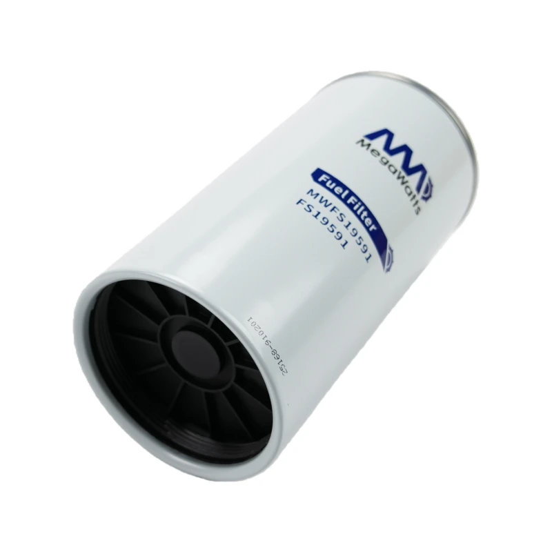 Separador de agua y combustible Fleetguard FS19591 para CATERPILLAR 3408, C15, 3412