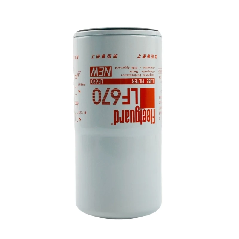Filtro de aceite lubricante Fleetguard LF670 para QSK60-G2, KTA50-G4, QSK60-G3