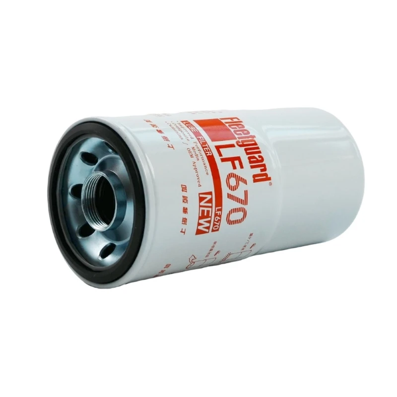 Filtro de aceite lubricante Fleetguard LF670 para QSK60-G2, KTA50-G4, QSK60-G3