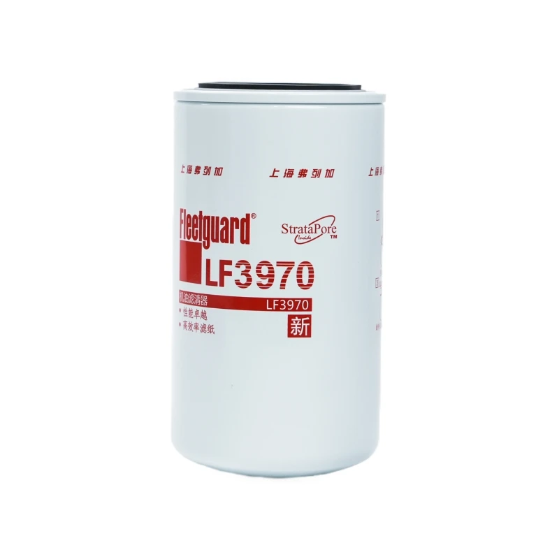 Filtro de aceite lubricante Fleetguard LF3970 de rosca para Cummins QSB 6.7, QSB4.5