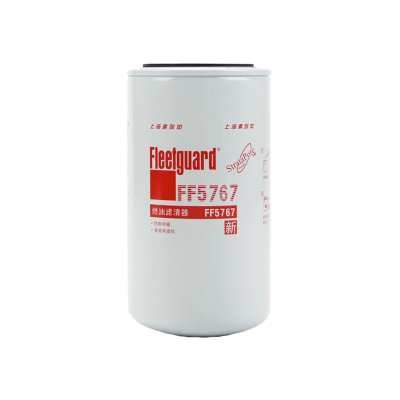 Filtros de combustible diésel Fleetguard FF5767 para Cummins QSB5.9-M, QSC8.3-M