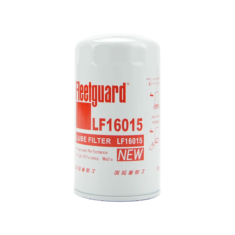 Filtro de lubricante Fleetguard LF16015 para Cummins QSZ13,QSB 6.7,QSB4.5