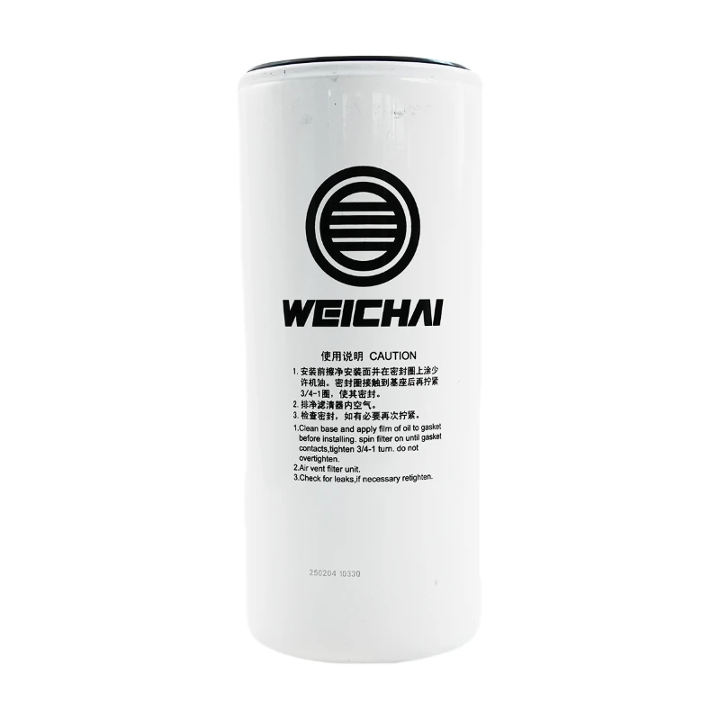Filtros de combustible diésel Weichai 1000053555 para motores WP10/WP12/WP13