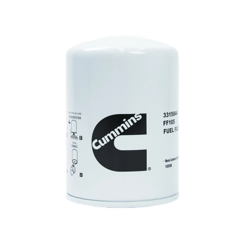 Filtro de combustible Fleetguard FF105 para motores Cummins NH855, KTA-1150, etc.