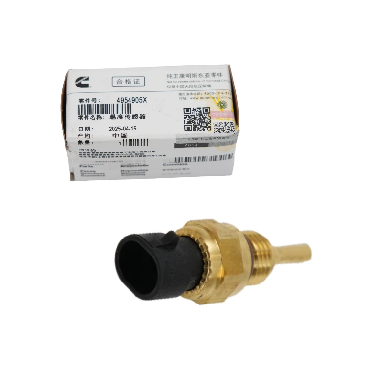 Sensor de temperatura original Cummins 4954905 para motores de la serie QSK38.