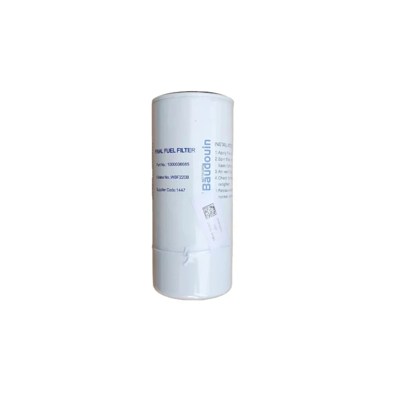 1000036085 Filtros de combustible diésel Weichai para Baudouin 12M33G1250/5