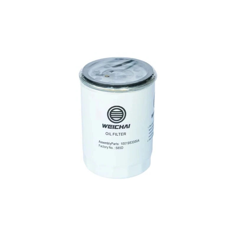 1001953300 Filtros de aceite y lubricante Weichai para Weichai WP2.3D30E201