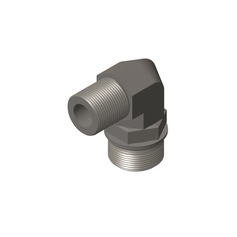 Codo de unión macho Cummins 3032628 para líneas de motor de las series KTA38-G, G4 y G9.