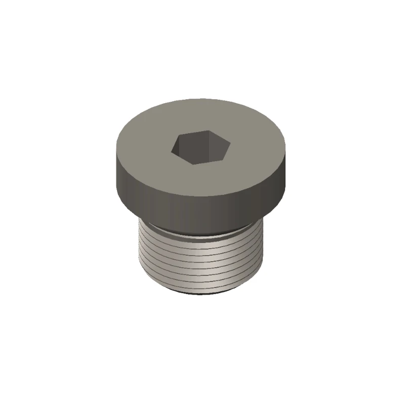 Tapón roscado original Cummins 3417076 para motores de las series KTA38-G4, G5 y G9.