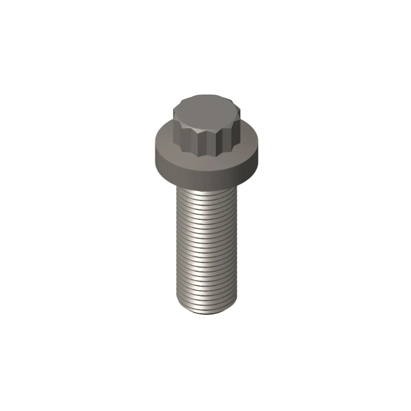 Tornillo de cabeza hexagonal Cummins 205314 para motores de las series KTA38-G, G1, G2, G2A y G2B