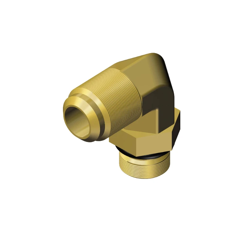 Codo de unión macho Cummins 203848 para sistemas de combustible y fluidos KTA38-G