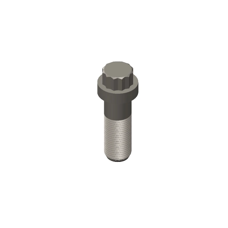 Tornillo de cabeza hexagonal original Cummins 206527 para motores KTA38-G1, G2A, G2B y G9.