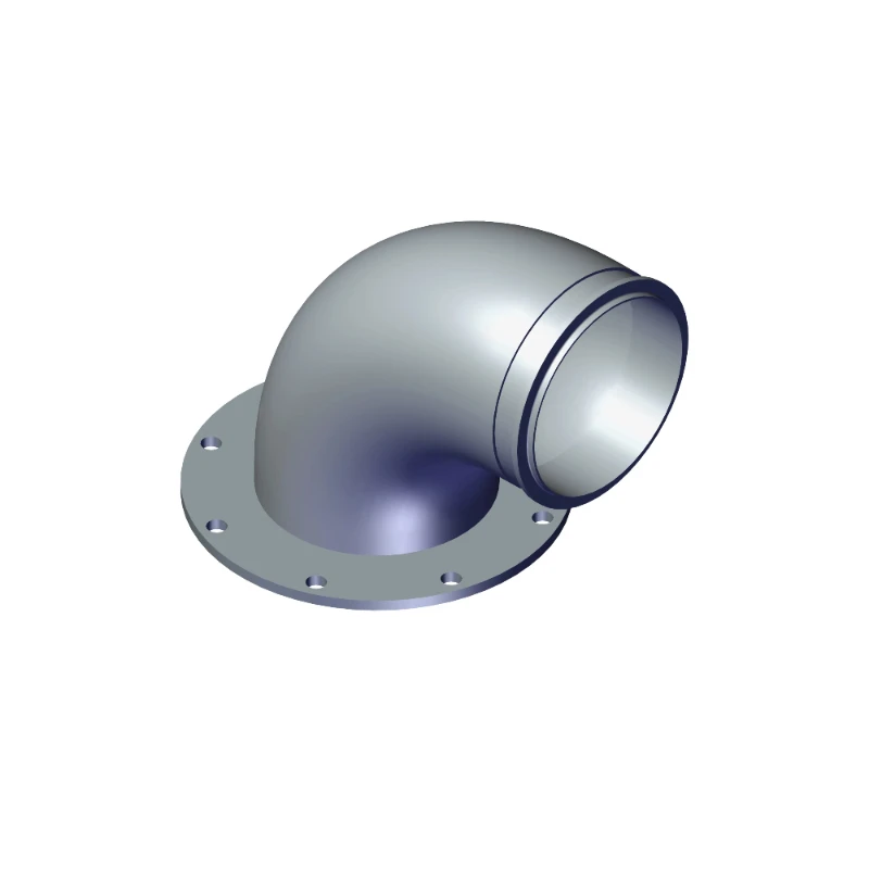 Tubo de salida de escape Cummins 3026237 | Conducto de alta temperatura para motor KTA38-G1