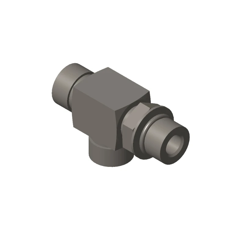 Conector en T macho Cummins 3095651 para KTA38-G5, KTA38-G9 | Conector de fluido