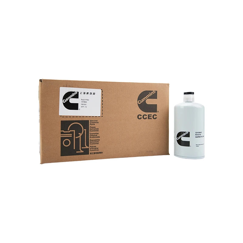 3315843-29 Separador de agua y combustible Cummins compatible con Volvo D5D