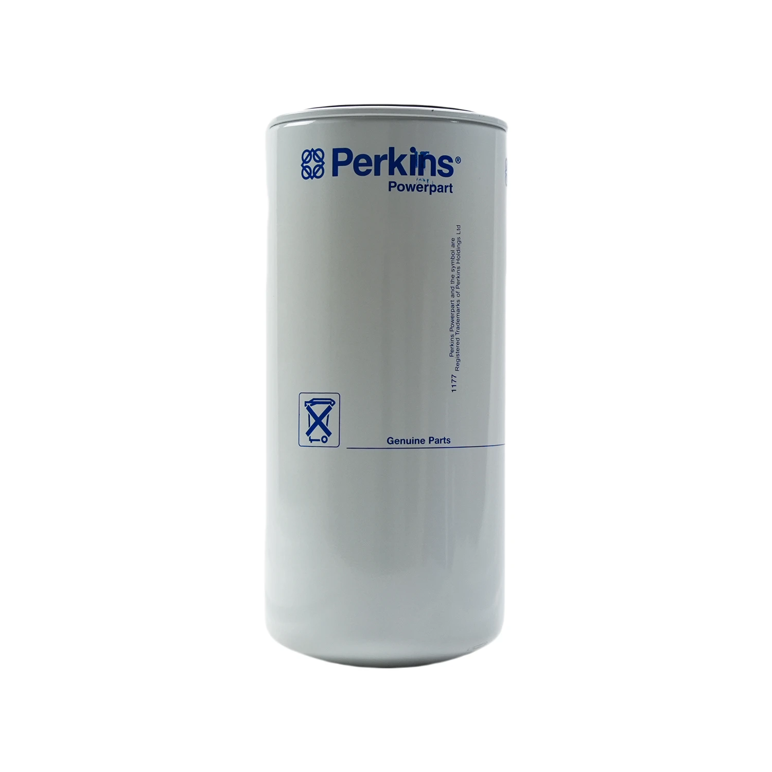 Filtros de aceite lubricante originales Perkins 26540244 para motores de la serie 1300.